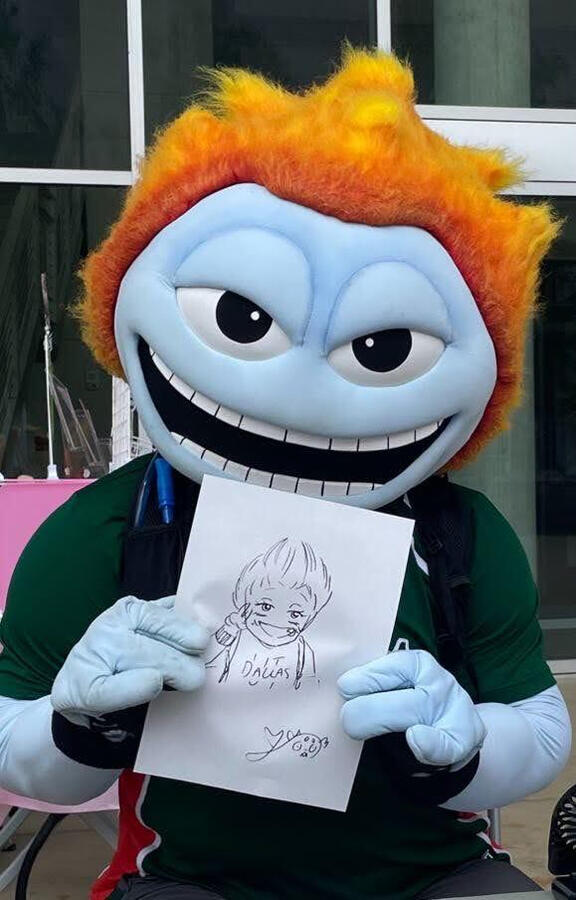 Temoc's Caricature Temoc's Caricature