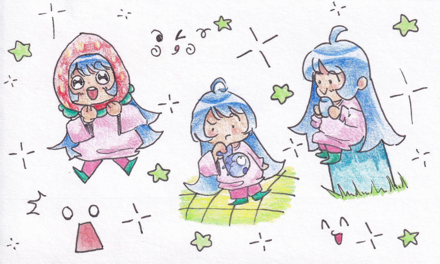 melon doodles